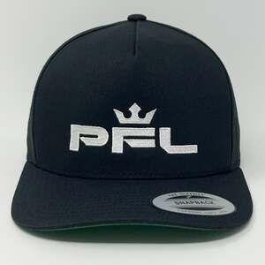 PFL Professional Fighters League MMA Hat Baseball Cap Black Snapback Adjustable